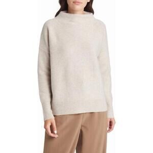 Vince Cream Mock Neck Sweater